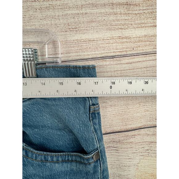 Cody James Yeehaw Stackable Straight Jeans Mens 35x30 Blue Light Wash Denim - Picture 10 of 11